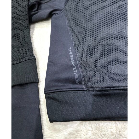 Nike women small Therma-FIT ADV City Ready sweater top Women's 1/4-Zip Black - Picture 3 of 6
